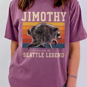 AST Jimothy Ballard WA Raccoon Tee - Seattle Legend Shirt