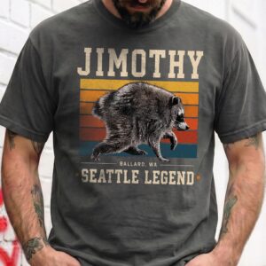 AST Jimothy Ballard WA Raccoon Tee - Seattle Legend Shirt