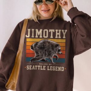 AST Jimothy Ballard WA Raccoon Tee - Seattle Legend Shirt