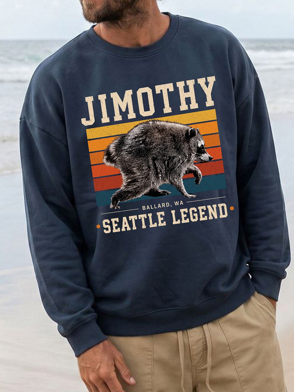 AST Jimothy Ballard WA Raccoon Tee - Seattle Legend Shirt