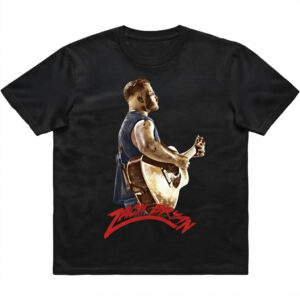 Zach Bryan Vintage Acoustic Guitar Graphic Tee