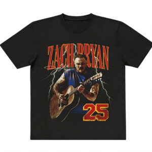 Zach Bryan 25 Vintage Bootleg Shirt | Country Music Fan Tee