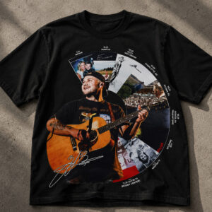 Zach Bryan Tour Dates Shirt | Vintage Collage Concert Tee