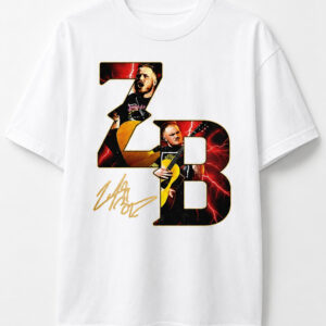 Zach Bryan Vintage Bootleg Style Shirt - ZB Red Lightning Concert Tee