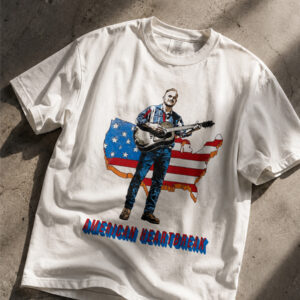 Zach Bryan American Heartbreak Vintage Country Graphic Tee