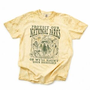 Protect Our National Parks Cryptid Tee - Mothman & Bigfoot Shirt
