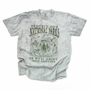 Protect Our National Parks Cryptid Tee - Mothman & Bigfoot Shirt