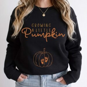 Growing a Little Pumpkin Shirt | Fall Pregnancy Announcement Tee