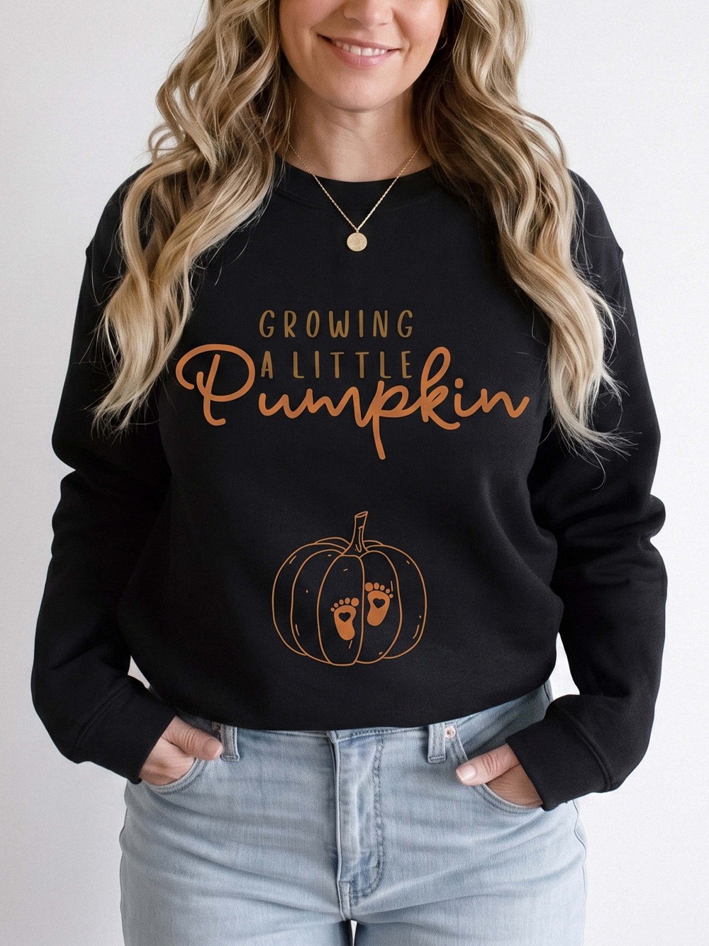 Growing a Little Pumpkin Shirt | Fall Pregnancy Announcement Tee
