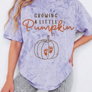 Growing a Little Pumpkin Shirt | Fall Pregnancy Announcement Tee