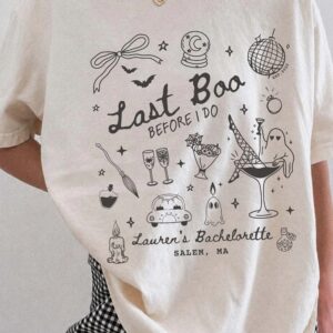 Lauren's Last Boo Before I Do Shirt - Salem Bachelorette Tee