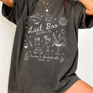 Lauren's Last Boo Before I Do Shirt - Salem Bachelorette Tee