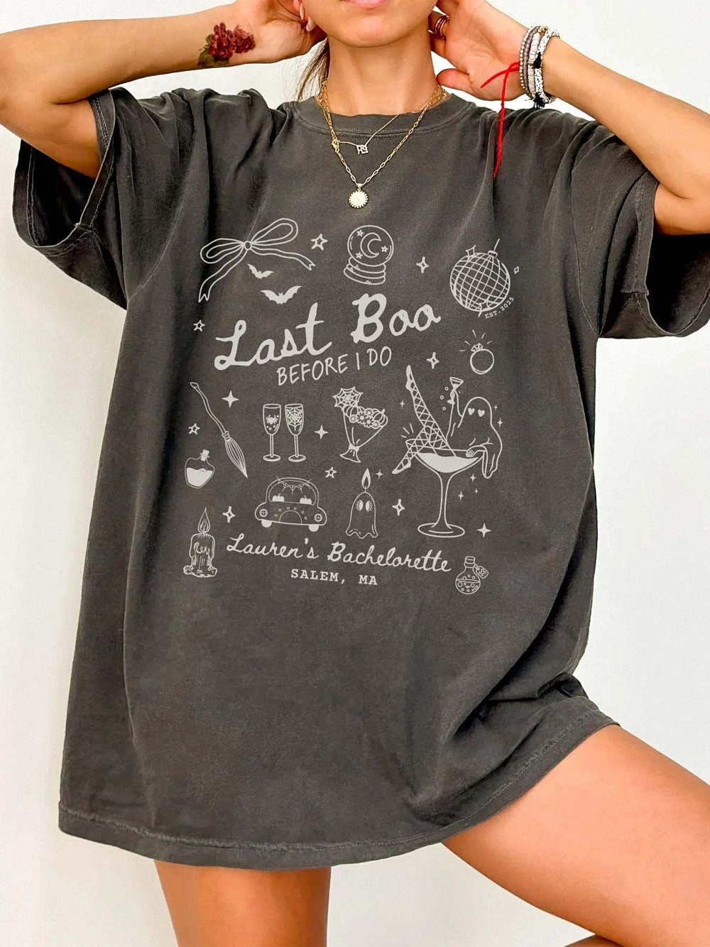 Lauren's Last Boo Before I Do Shirt - Salem Bachelorette Tee