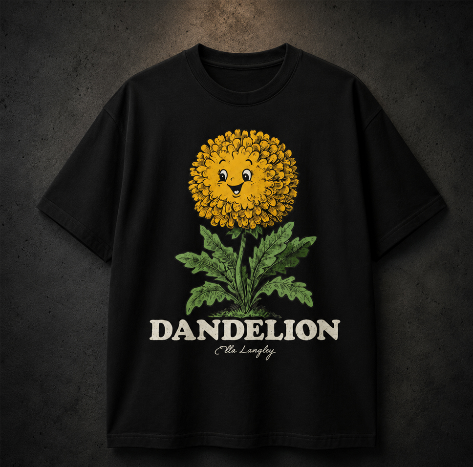 Ella Langley Dandelion Shirt | Cute Vintage Floral Graphic Tee