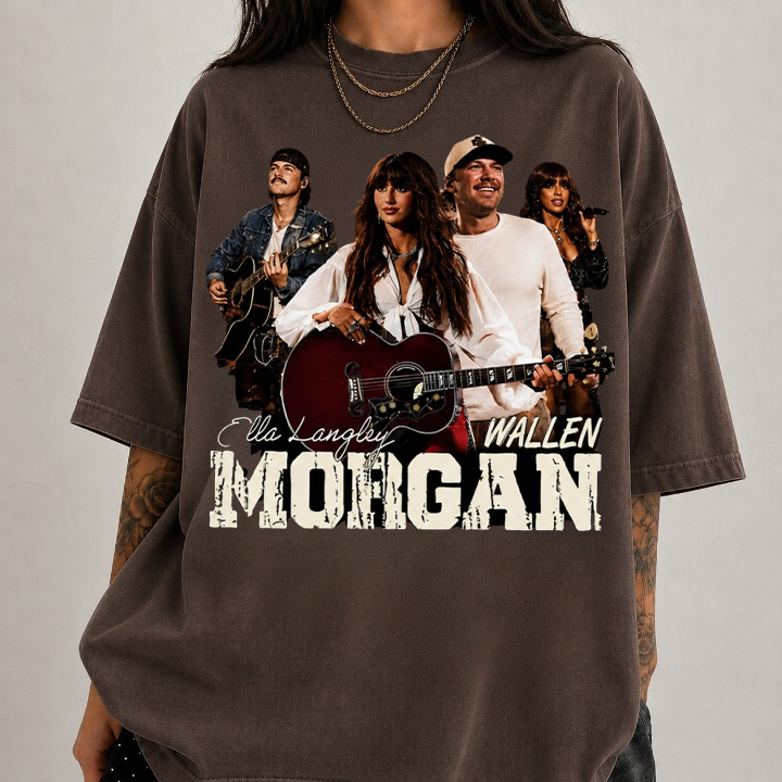Morgan Wallen & Ella Langley Vintage Bootleg Graphic Tee
