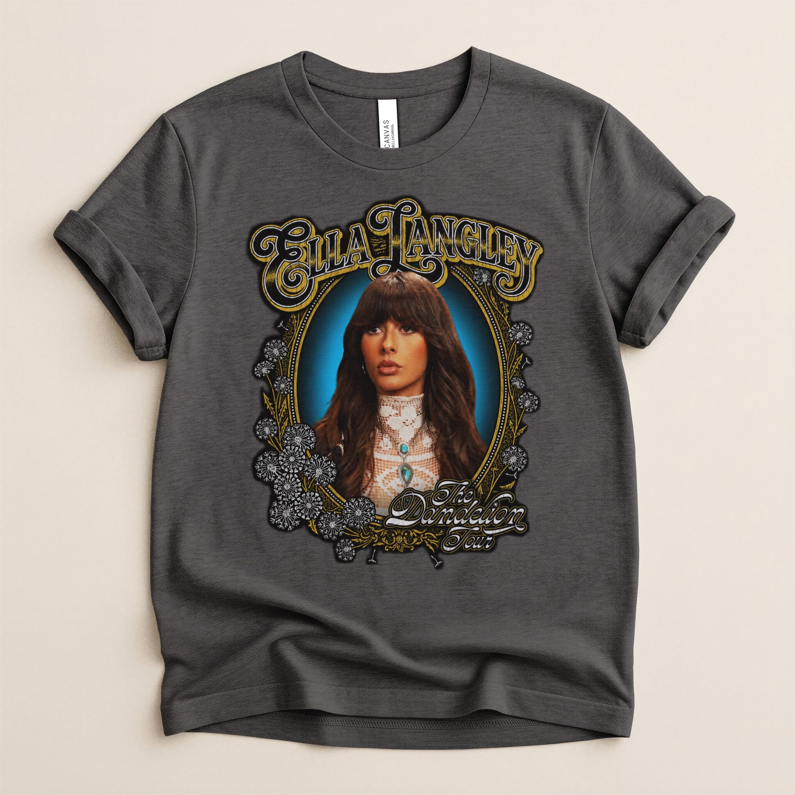 Ella Langley The Dandelion Tour Shirt Vintage Concert Graphic Tee