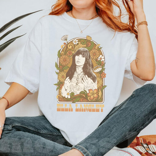 Vintage Tilda Swinton Floral Tee Dandelion Tour Style Shirt