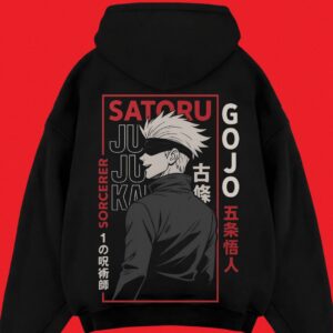 Satoru Gojo Hoodie - Jujutsu Kaisen Anime Streetwear Sweatshirt