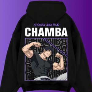Toji Fushiguro Chamba Meme Gym Hoodie - JJK Anime Streetwear