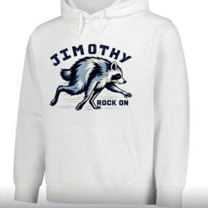 Jimothy The Raccoon Hoodie - Seattle Viral Meme Rock On Pullover