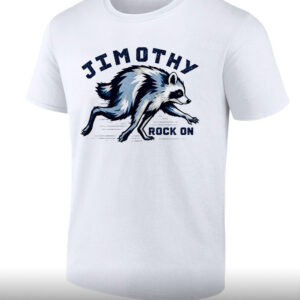 Jimothy The Raccoon Hoodie - Seattle Viral Meme Rock On Pullover