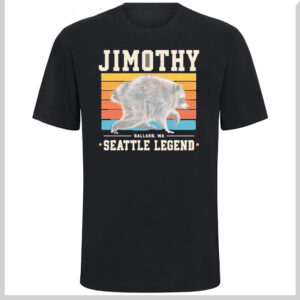 Jimothy Raccoon Hoodie - Seattle Legend Ballard WA Sweatshirt