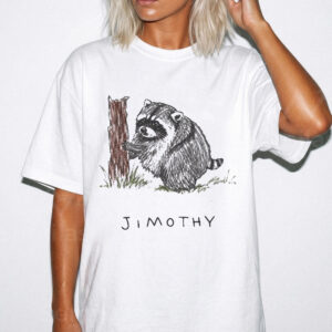 Jimothy Raccoon Viral Meme T-Shirt | Funny Trash Panda Tee