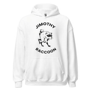 Jimothy Raccoon T-Shirt | Funny Viral Meme Graphic Tee