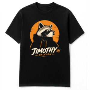 Timothy Raccoon T-Shirt Viral Raccoon King Meme Tee