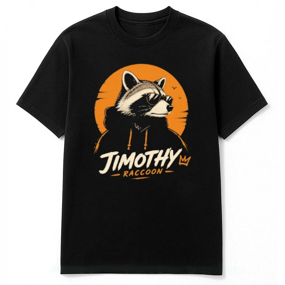 Timothy Raccoon T-Shirt Viral Raccoon King Meme Tee