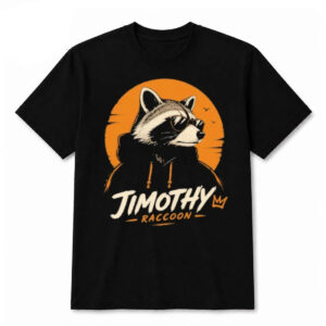 Timothy Raccoon T-Shirt Viral Raccoon King Meme Tee