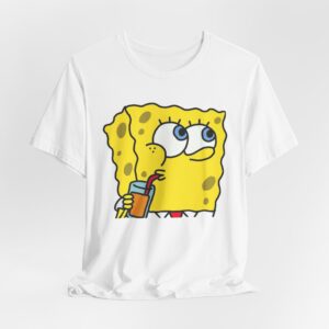 SpongeBob SquarePants Meme Graphic T-Shirt - Unisex Cotton Tee