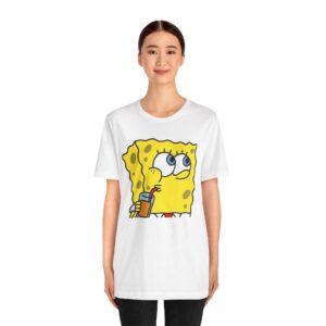 SpongeBob SquarePants Meme Graphic T-Shirt - Unisex Cotton Tee
