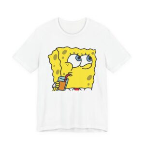 SpongeBob SquarePants Meme Graphic T-Shirt - Unisex Cotton Tee