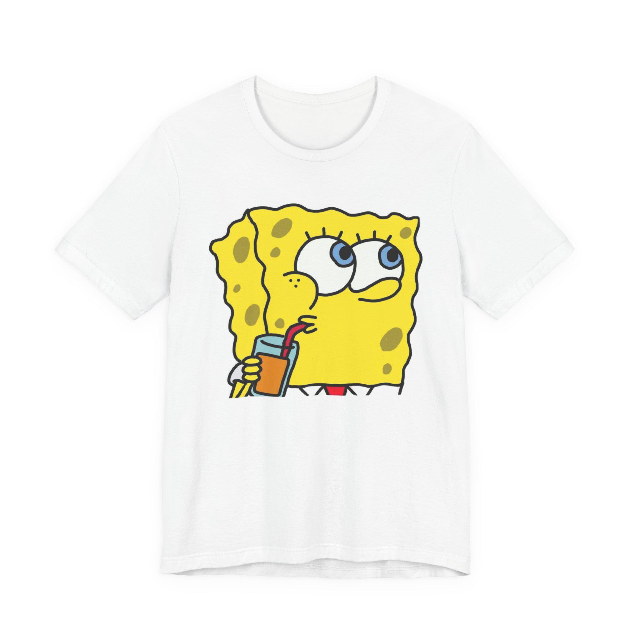 SpongeBob SquarePants Meme Graphic T-Shirt - Unisex Cotton Tee