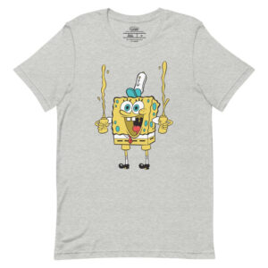 SpongeBob SquarePants Unisex Graphic Tee - Mustard Yellow