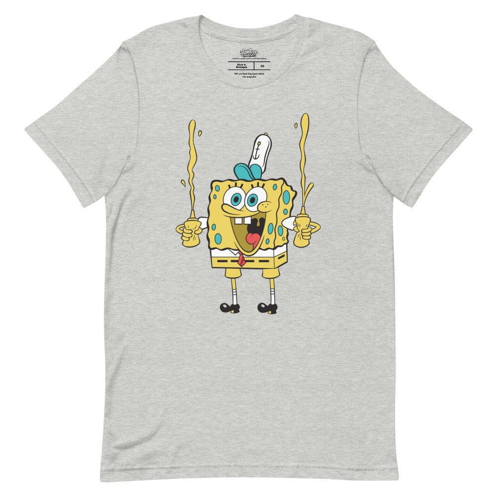 SpongeBob SquarePants Unisex Graphic Tee - Mustard Yellow