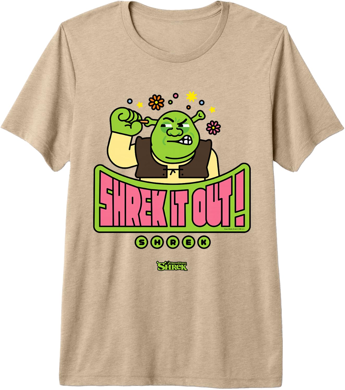 Shrek It Out Retro Graphic Tee - Funny Emoji Style T-Shirt