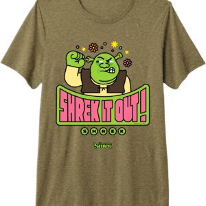 Shrek It Out Retro Graphic Tee - Funny Emoji Style T-Shirt