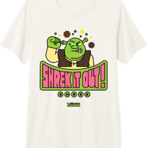 Shrek It Out Retro Graphic Tee - Funny Emoji Style T-Shirt