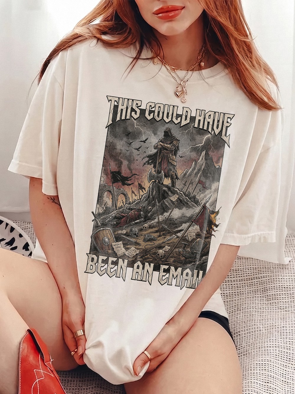 AST This Could Have Been An Email Tank Dress | Funny Office Humor