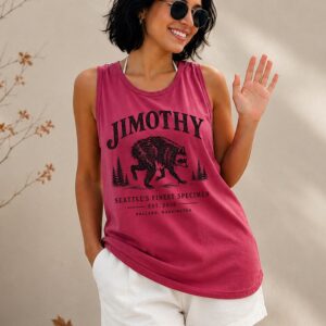 Jimothy Seattle's Finest Specimen Tank Top | Funny Ballard WA Shirt