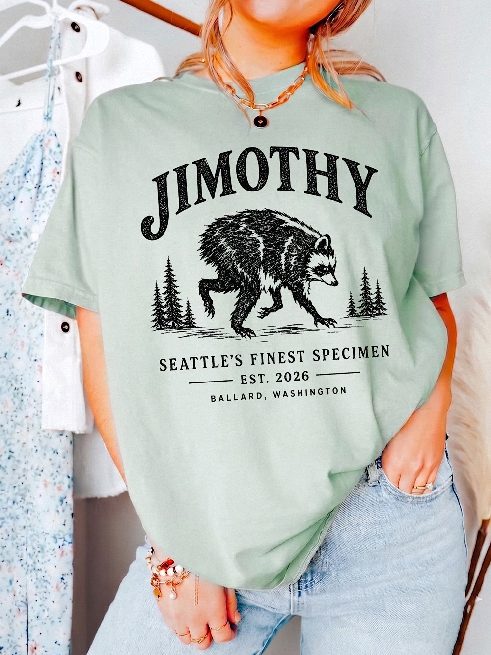 Jimothy Seattle's Finest Specimen Tank Top | Funny Ballard WA Shirt