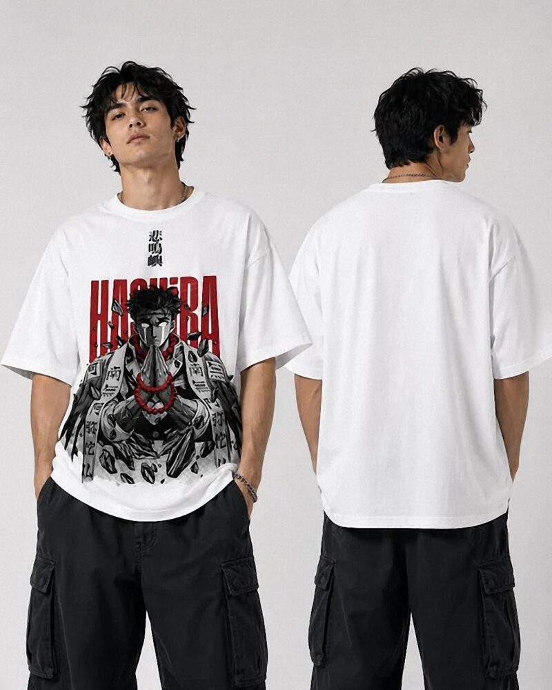 HASHIRA Gyomei Himejima Anime Streetwear Graphic Tee
