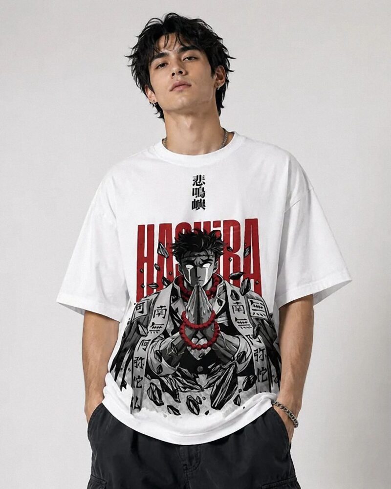 HASHIRA Gyomei Himejima Anime Streetwear Graphic Tee