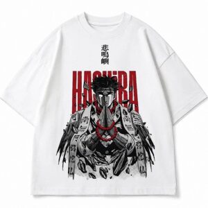 HASHIRA Gyomei Himejima Anime Streetwear Graphic Tee