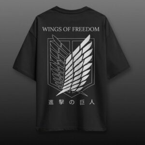 Attack on Titan Wings of Freedom T-Shirt | Eciaxwbl Anime Tee