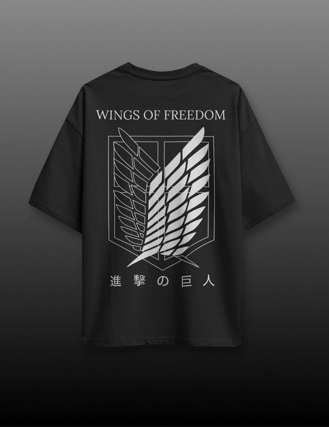 Attack on Titan Wings of Freedom T-Shirt | Eciaxwbl Anime Tee