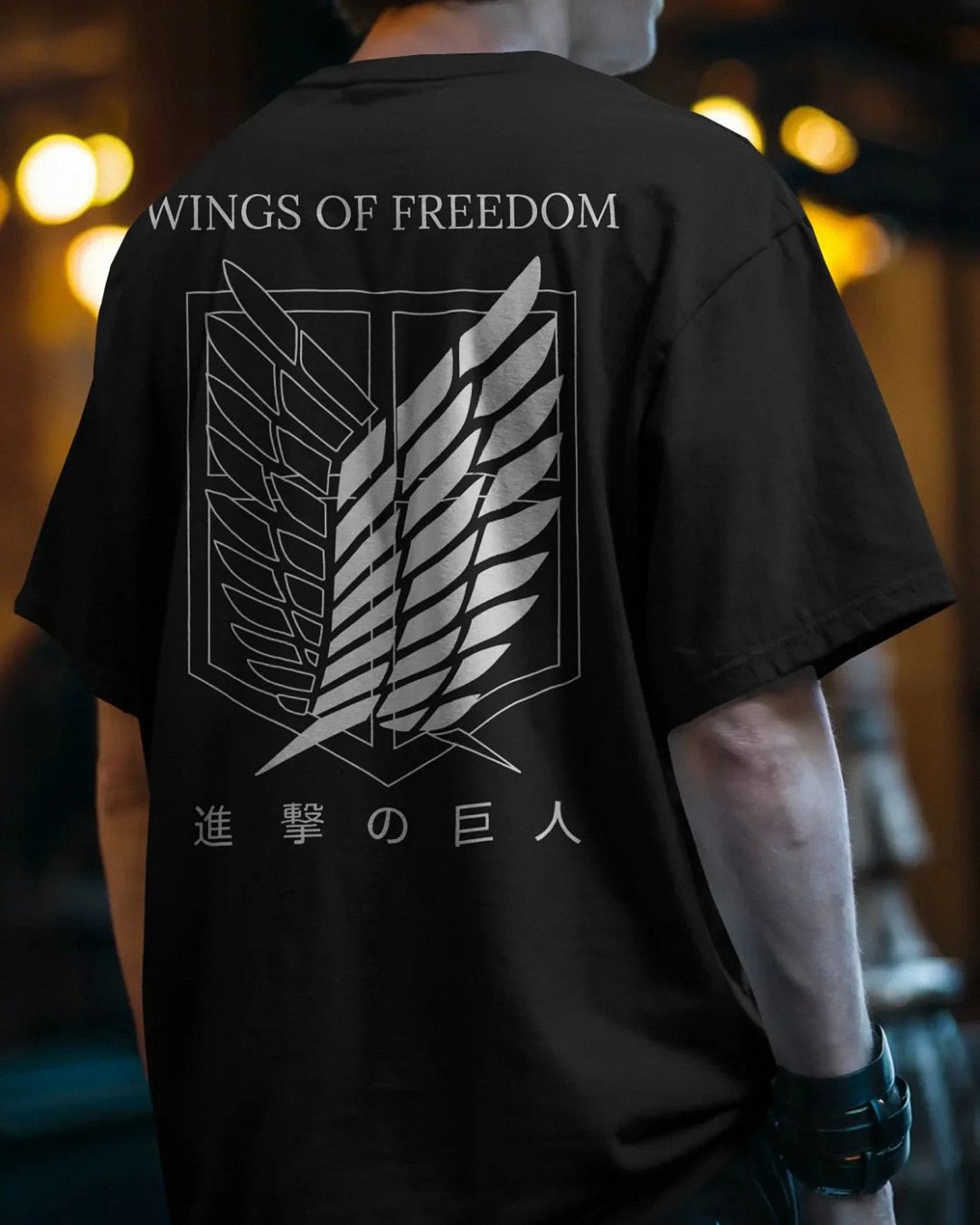 Attack on Titan Wings of Freedom T-Shirt | Eciaxwbl Anime Tee