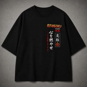 Kyojuro Rengoku Vuriokaf Shirt | Minimalist Anime Graphic Tee